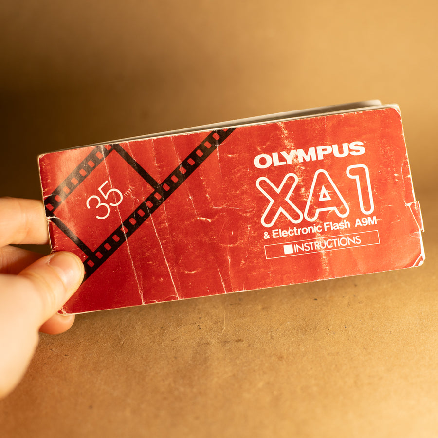 Original Olympus XA1 Instruction Manual