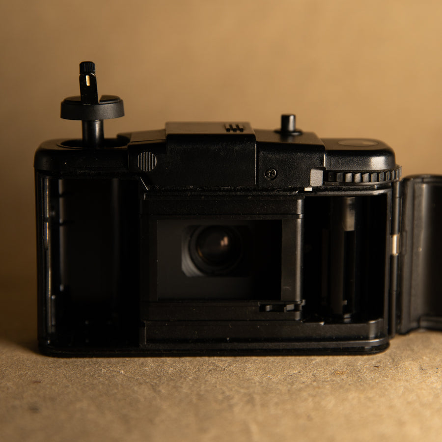 Olympus XA1 35mm point and shoot film camera\