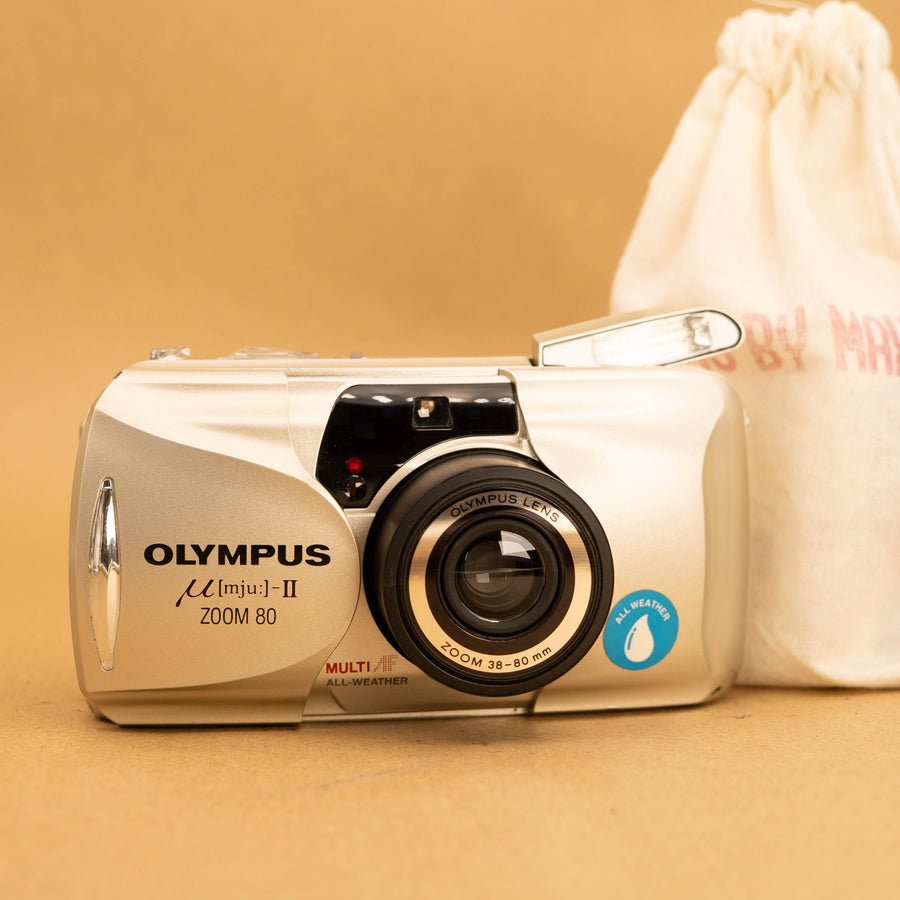 OLYMPUS 2台ジャンク μ ZOOM 105 …μ mju/Ⅲ120 Olympus Mju Zoom 105 35mm Point and Shoot Camera - Refurbished