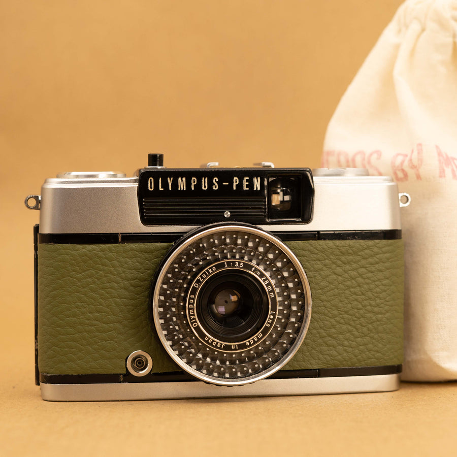 Stylo Olympus EE-3 en vert