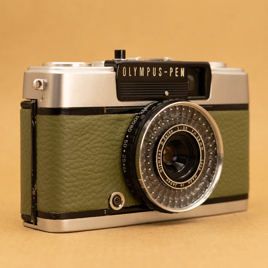 Stylo Olympus EE-3 en vert