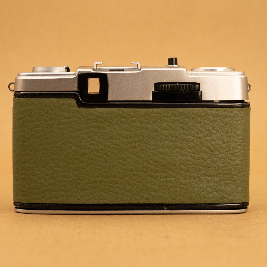 OLYMPUS PEN】フィルムカメラ オリーブグリーン EE-3 Green Olympus 