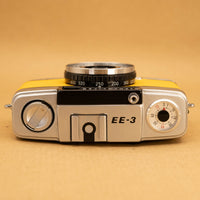 Yellow Olympus Pen EE-3 Half-frame 35mm Film Camera - Fully