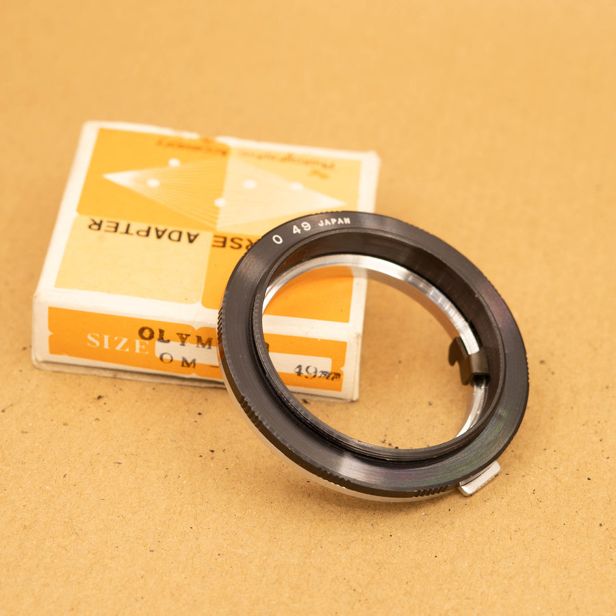 Olympus OM Macro Reverse Mount Adapter