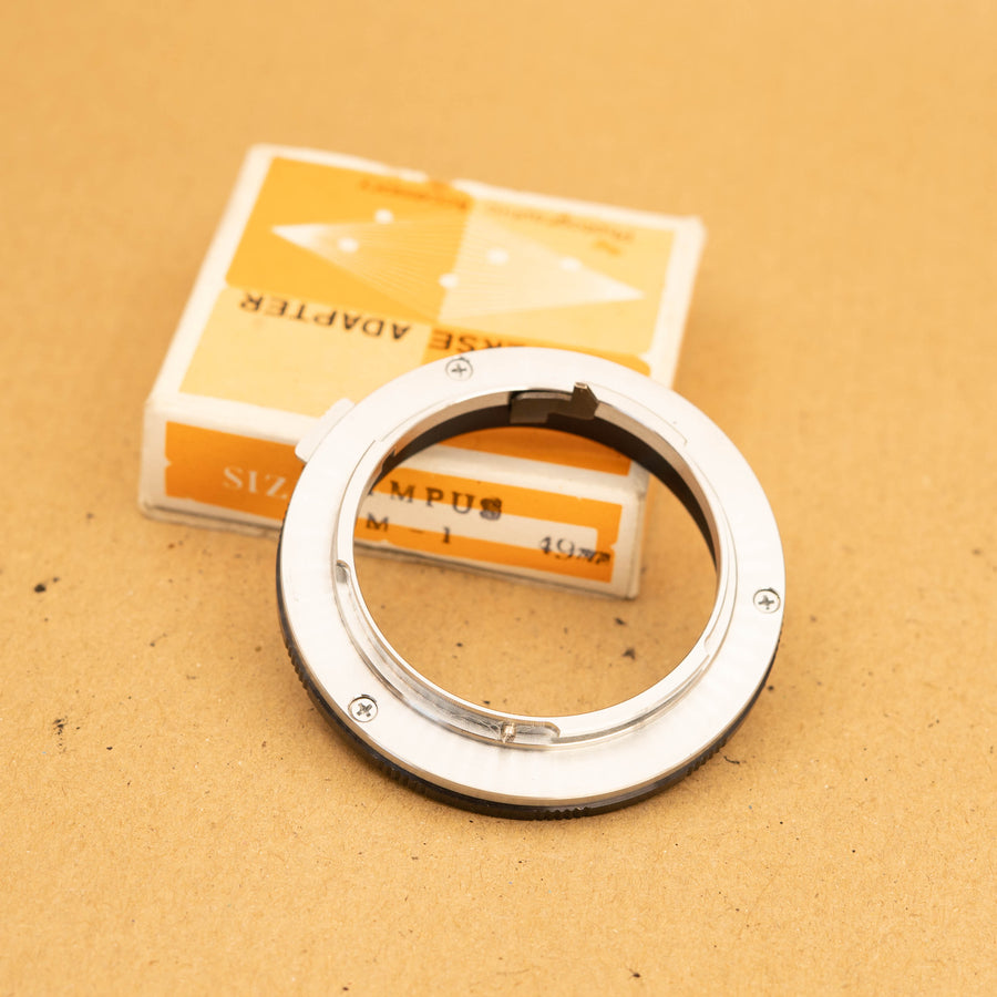 Olympus OM Macro Reverse Mount Adapter