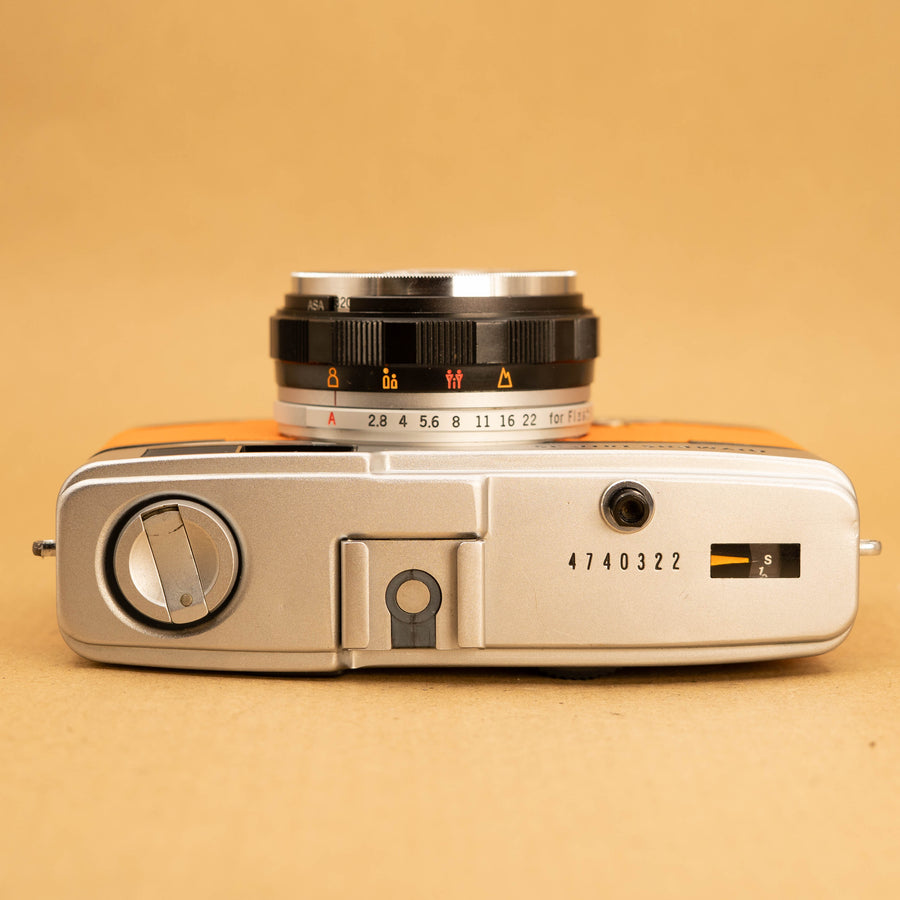 Orange Olympus Trip 35