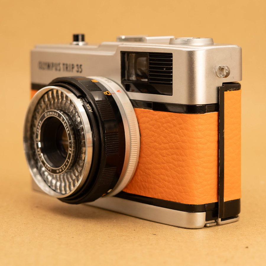 Orange Olympus Trip 35