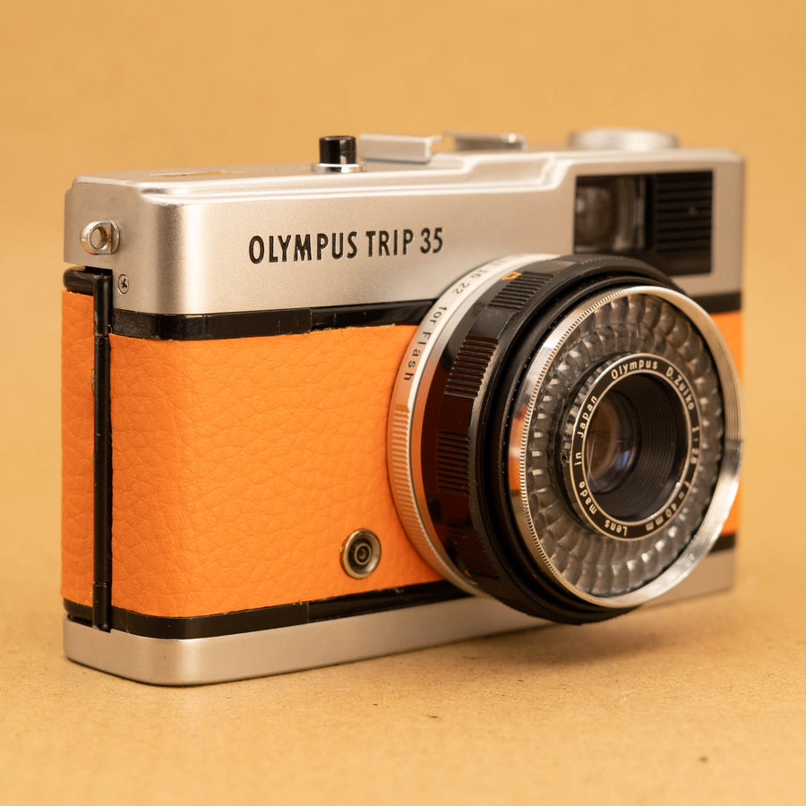 Orange Olympus Trip 35