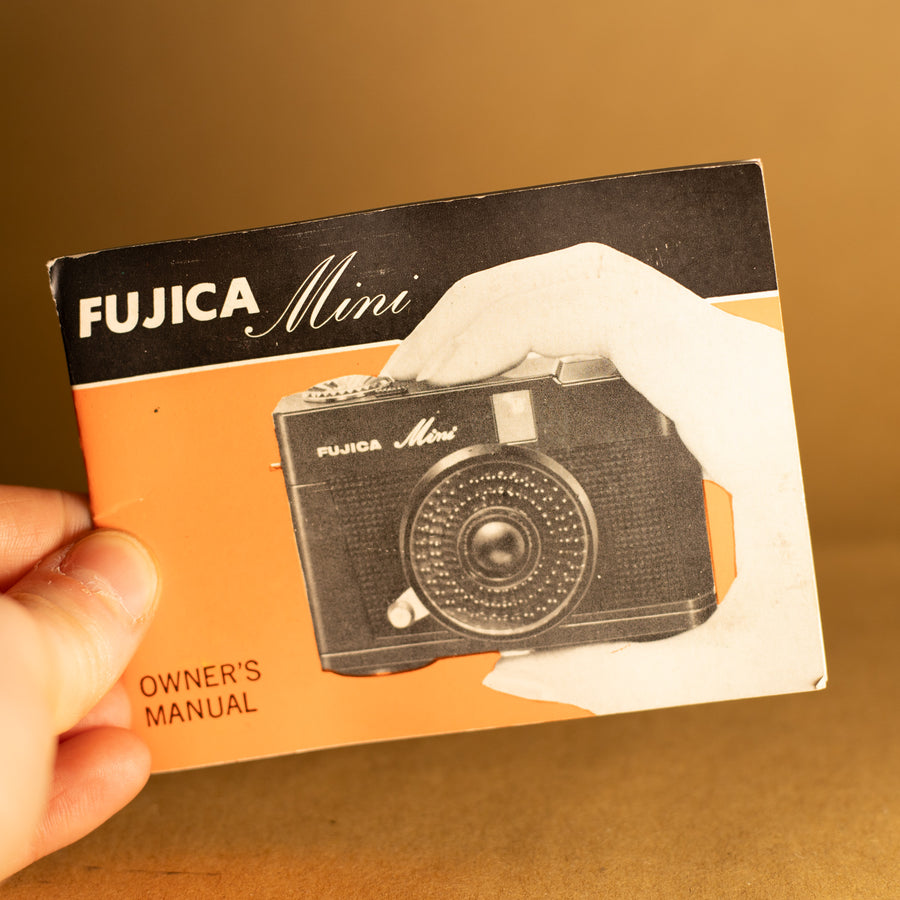 Original Fujica Mini Instruction Manual