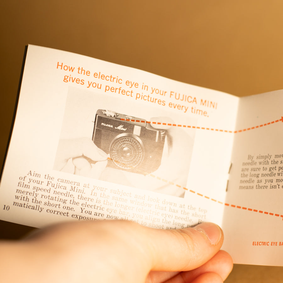 Original Fujica Mini Instruction Manual