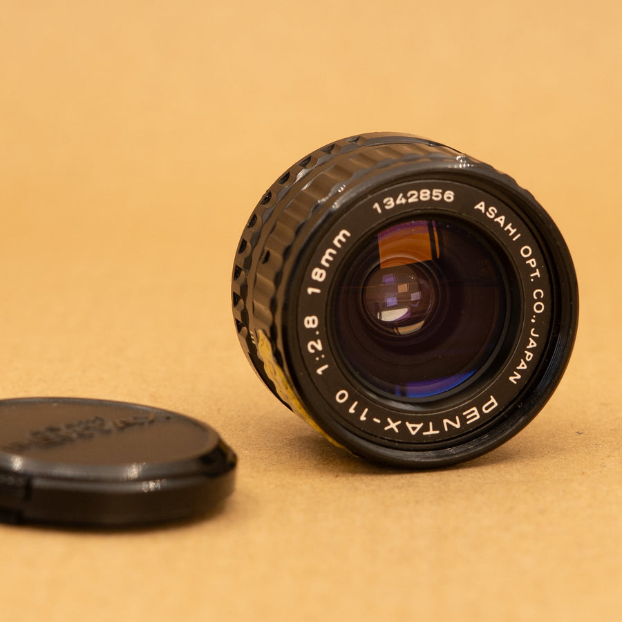 Pentax-110 18mm f/2.8 Lens
