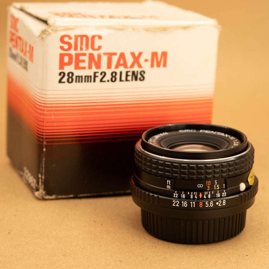 Pentax 28mm f/2.8 K Pentax Lens for Pentax SLR Film Cameras