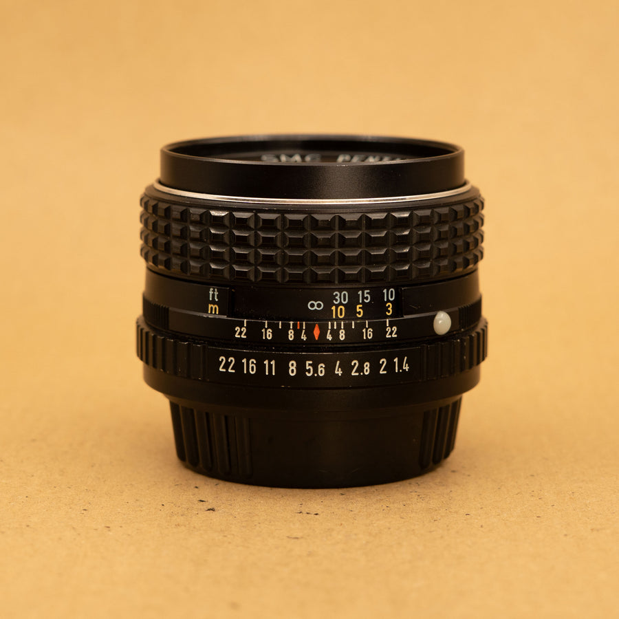 Pentax SMC 50mm f/1.4 Pentax K Mount Lens