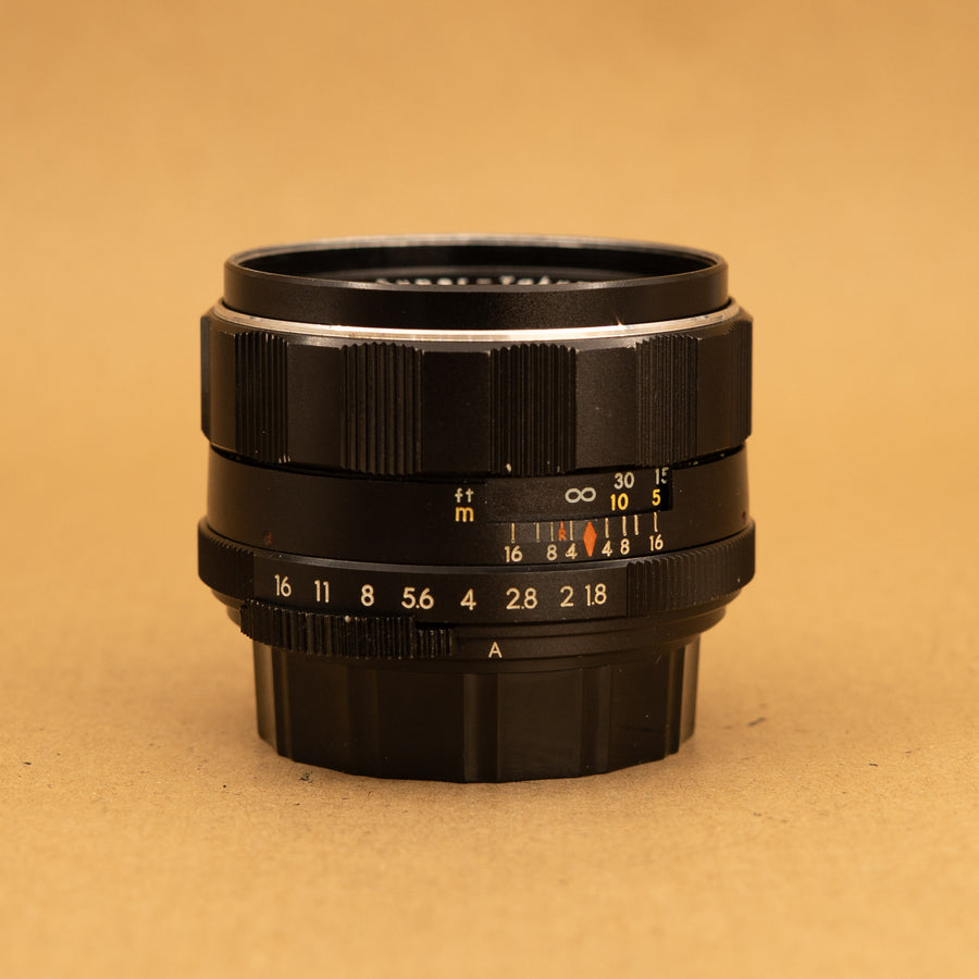 Objectif Asahi Pentax 50mm f/1.4 M42 à monture à vis