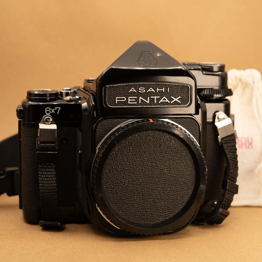 Asahi Pentax 6x7 with TTL Meter Viewfinder - Refurbished – Cameras