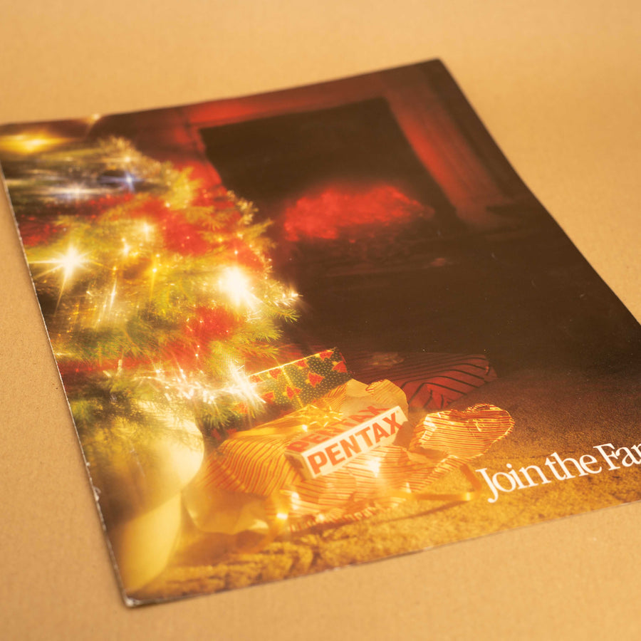 Genuine Vintage Pentax Christmas Sales Brochure