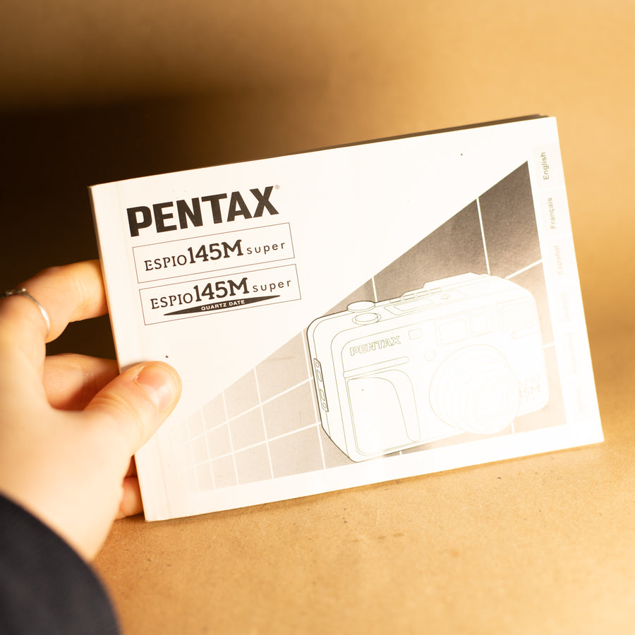 Original Pentax Espio 145M Instruction Manual