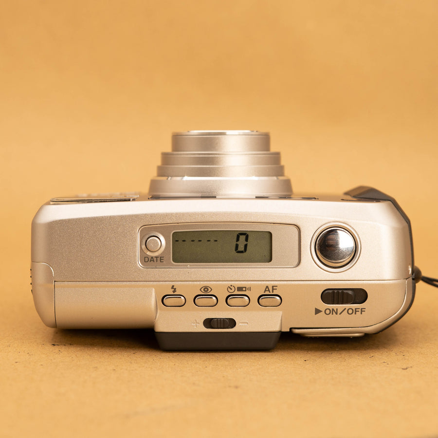 Pentax Espio 120Mi - Compact Beginner Zoom Film Camera with Roll