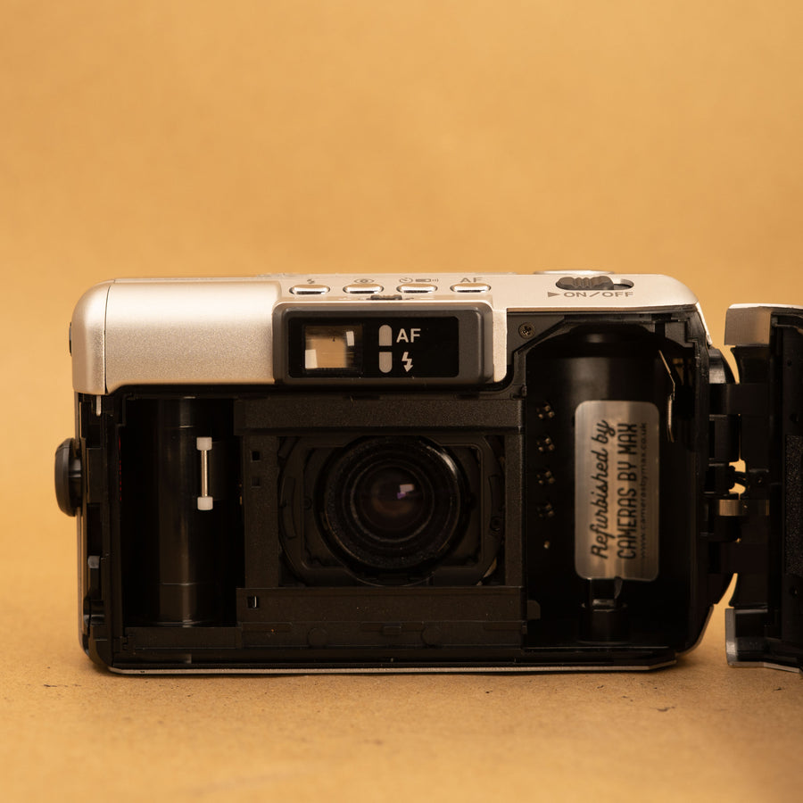 Pentax Espio 120Mi - Compact Beginner Zoom Film Camera with Roll