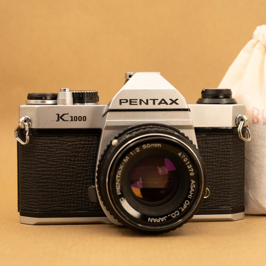 Pentax K1000 with 50mm f/2 Lens