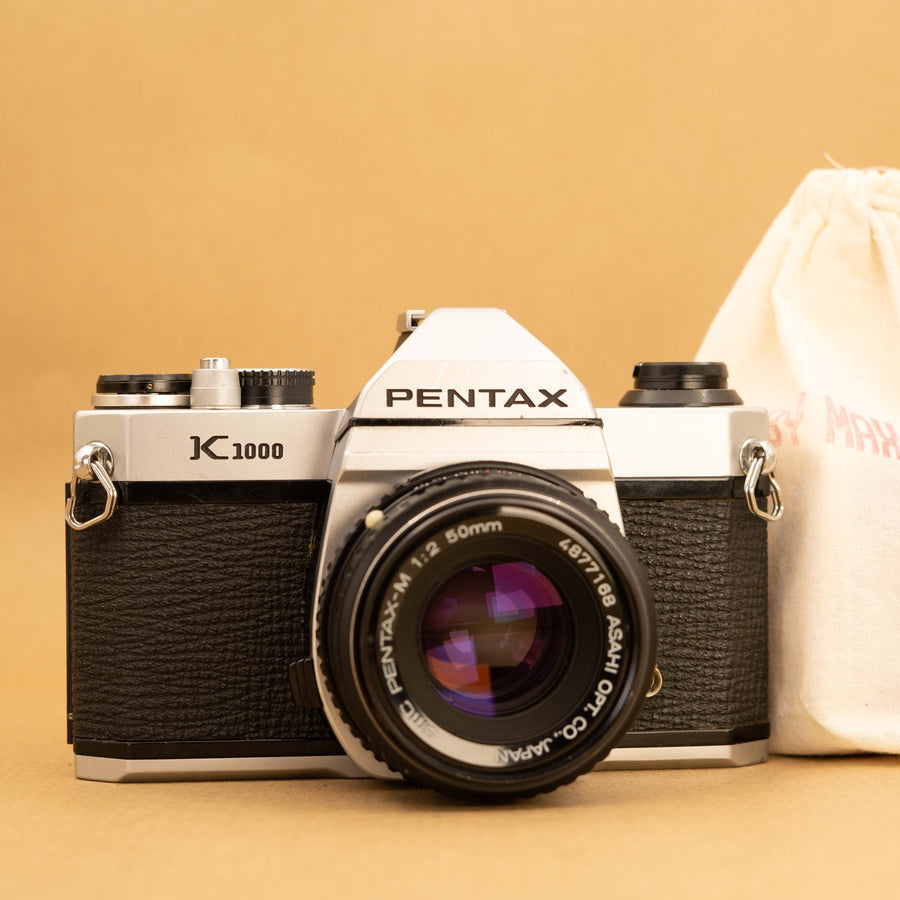 Pentax K1000 with 50mm f/2 Lens