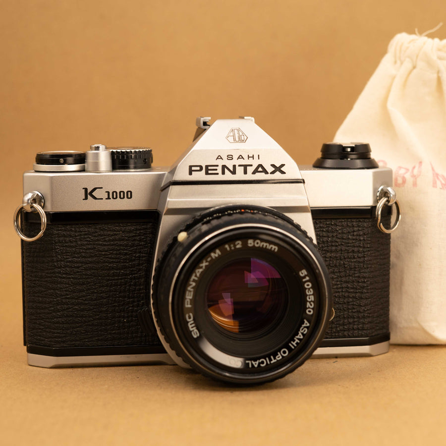 Pentax K1000 with 50mm f/2 Lens