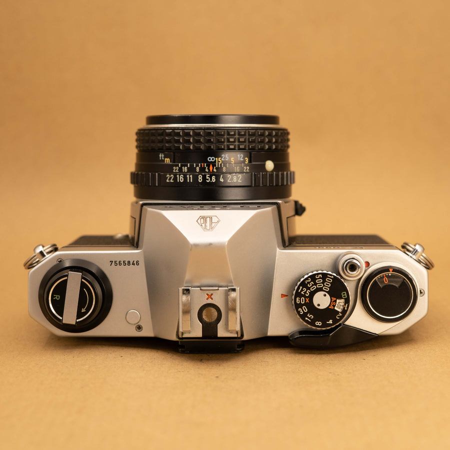 Pentax K1000 with 50mm f/2 Lens