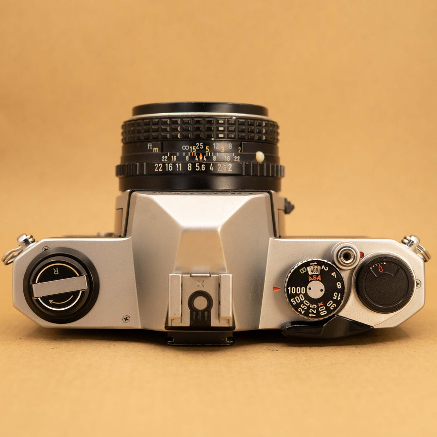 Pentax K1000 with 50mm f/2 Lens
