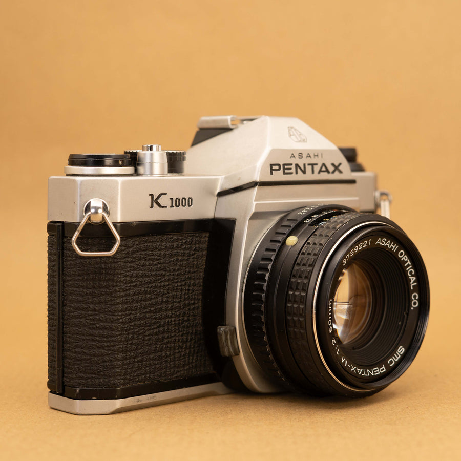 Pentax K1000 avec objectif 50 mm f/2