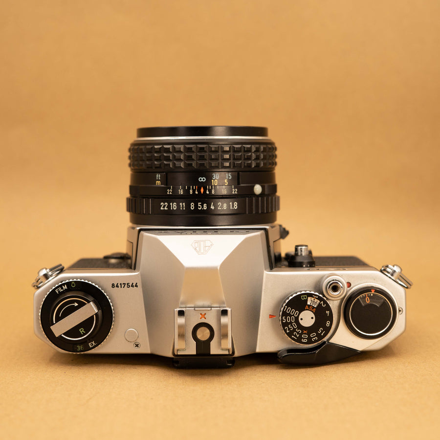 Pentax KM with 55mm f/1.8 Lens