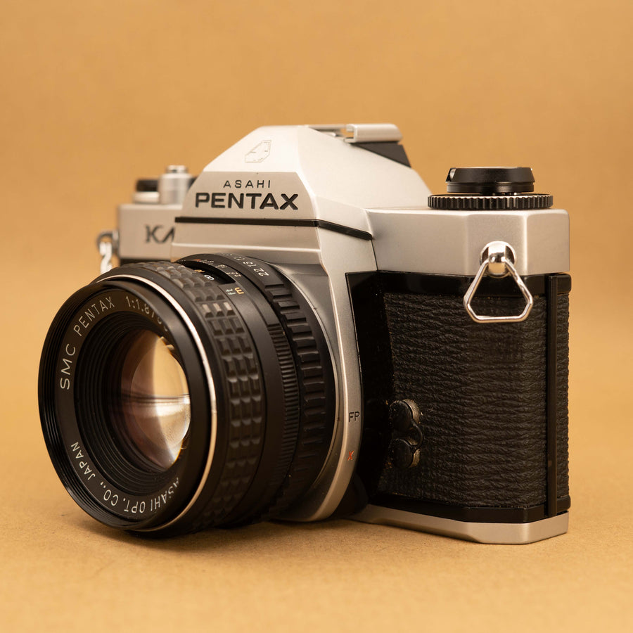 Pentax KM with 55mm f/1.8 Lens