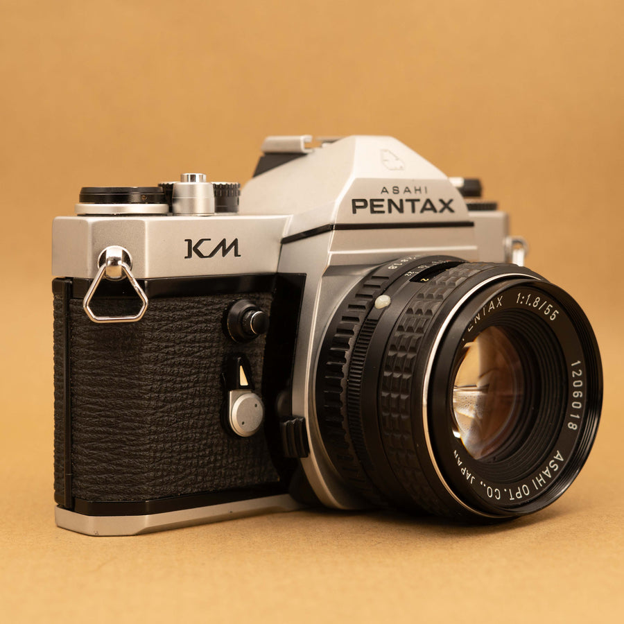 Pentax KM with 55mm f/1.8 Lens