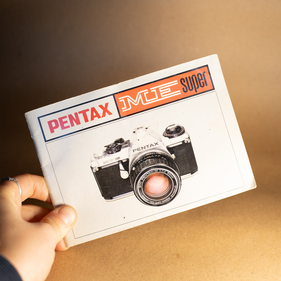 Original Pentax ME Super Instruction Manual