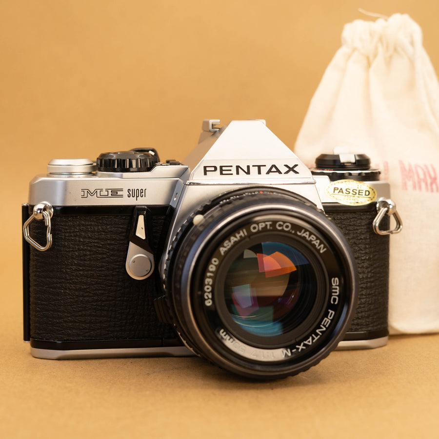 Fully Serviced Pentax ME Super with 50mm f/1.7 Lens – Cameras By