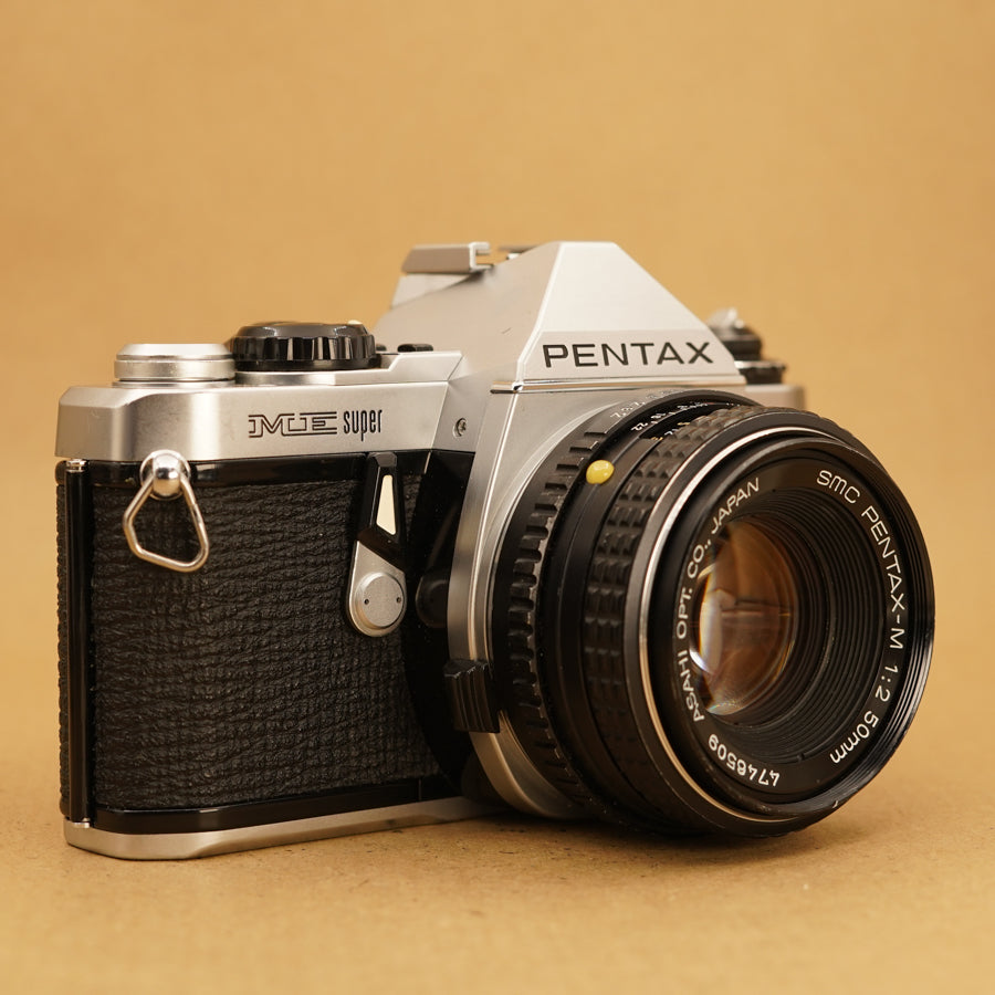 Fully Serviced Pentax ME Super with 50mm f/2 Lens – Cameras By Max Ltd