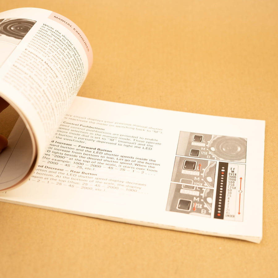 Manual de instrucciones original Pentax ME Super