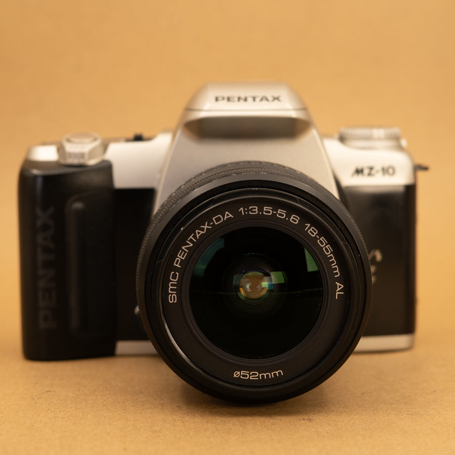 Pentax MZ-10 with 18-55mm f/3.5-5.6 Lens 35mm Film Camera for