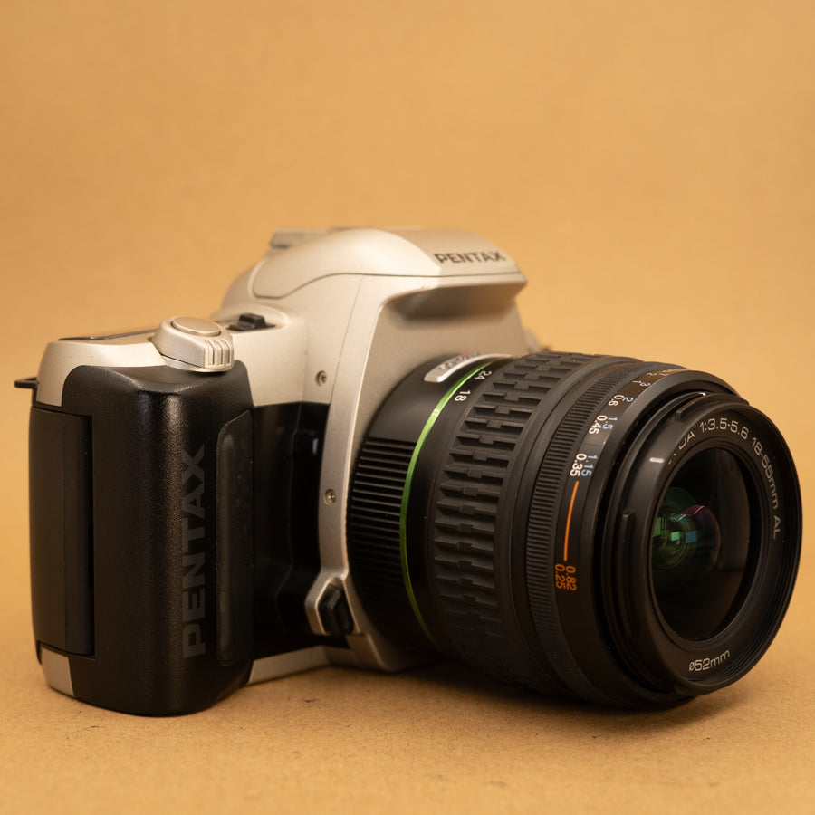 Pentax MZ-10 with 18-55mm f/3.5-5.6 Lens 35mm Film Camera for