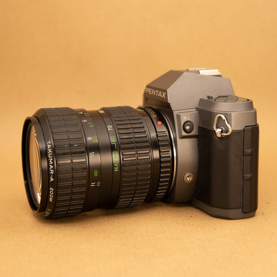 Pentax P30T with Takumar 28-80mm f/3.5-4.5 Lens