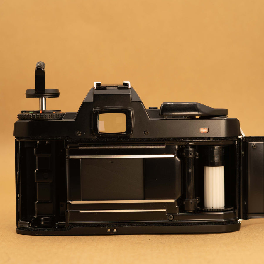 Pentax Super A with Chinon 50mm f/1.4 Lens and Roll of Film