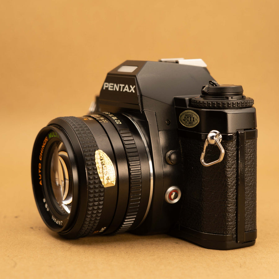 Pentax Super A with Chinon 50mm f/1.4 Lens and Roll of Film