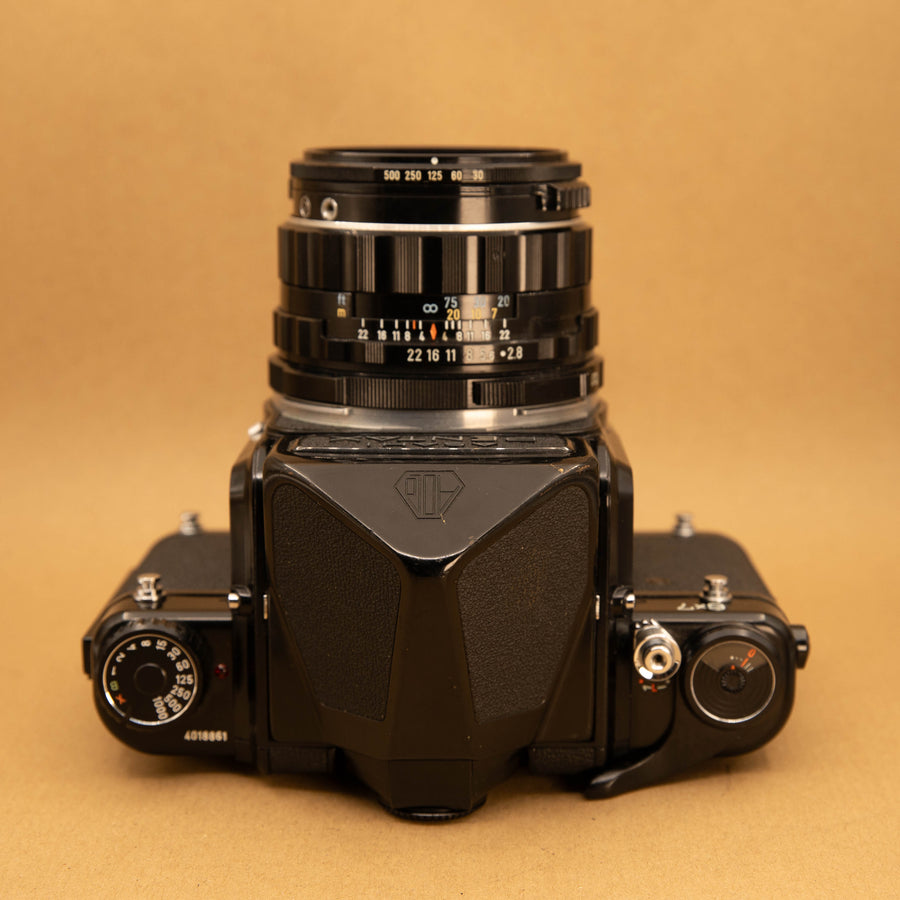Asahi Pentax 6x7 with Eye-level Prism Viewfinder and 90mm f/2.8 Lens