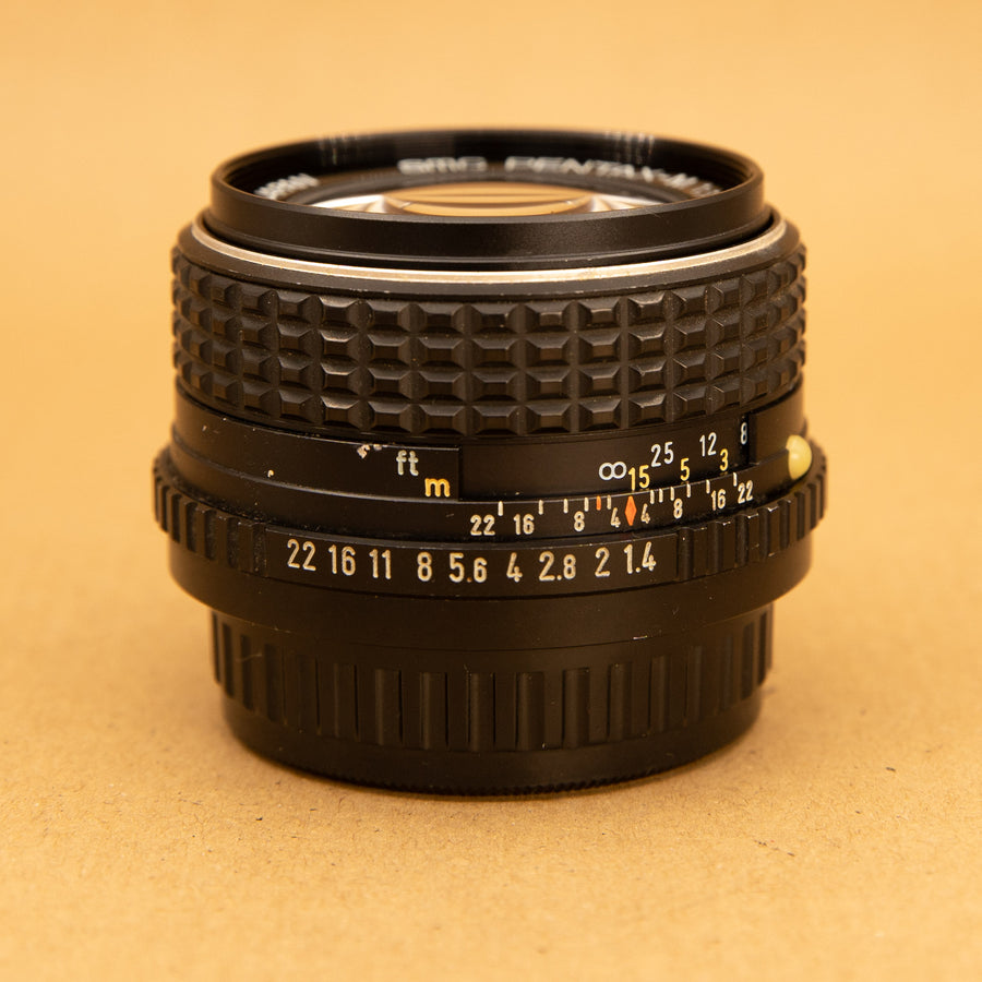 SMC Pentax-M 50mm f/1.4 Pentax PK Mount Lens