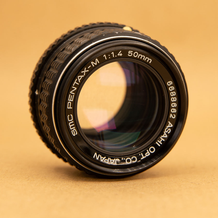 SMC Pentax-M 50mm f/1.4 Pentax PK Mount Lens
