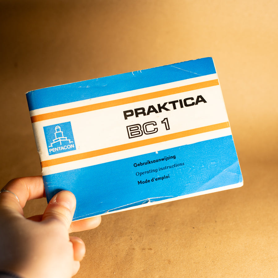 Original Praktica BC1 Instruction Manual