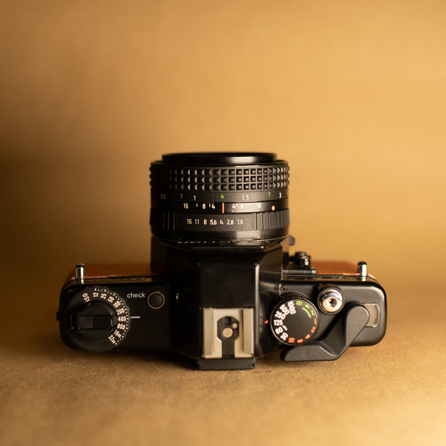 Praktica BMS with Praktica 50mm f/1.8 Lens