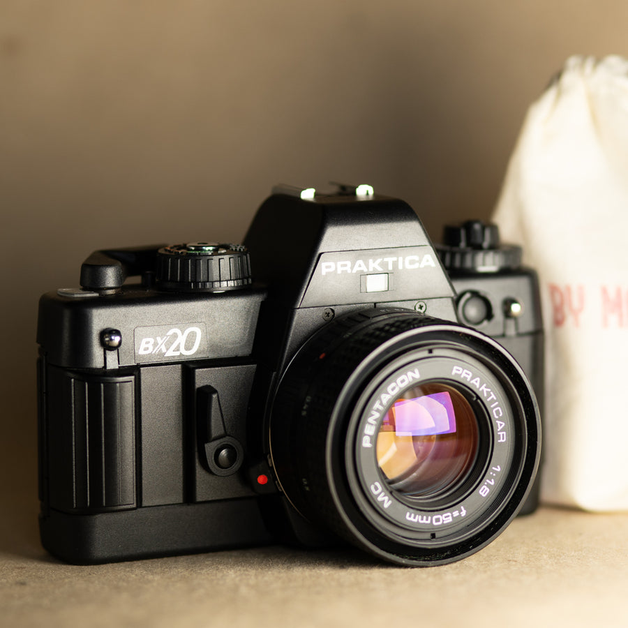 Praktica BX20 with Pentacon 50mm f/1.8 Lens