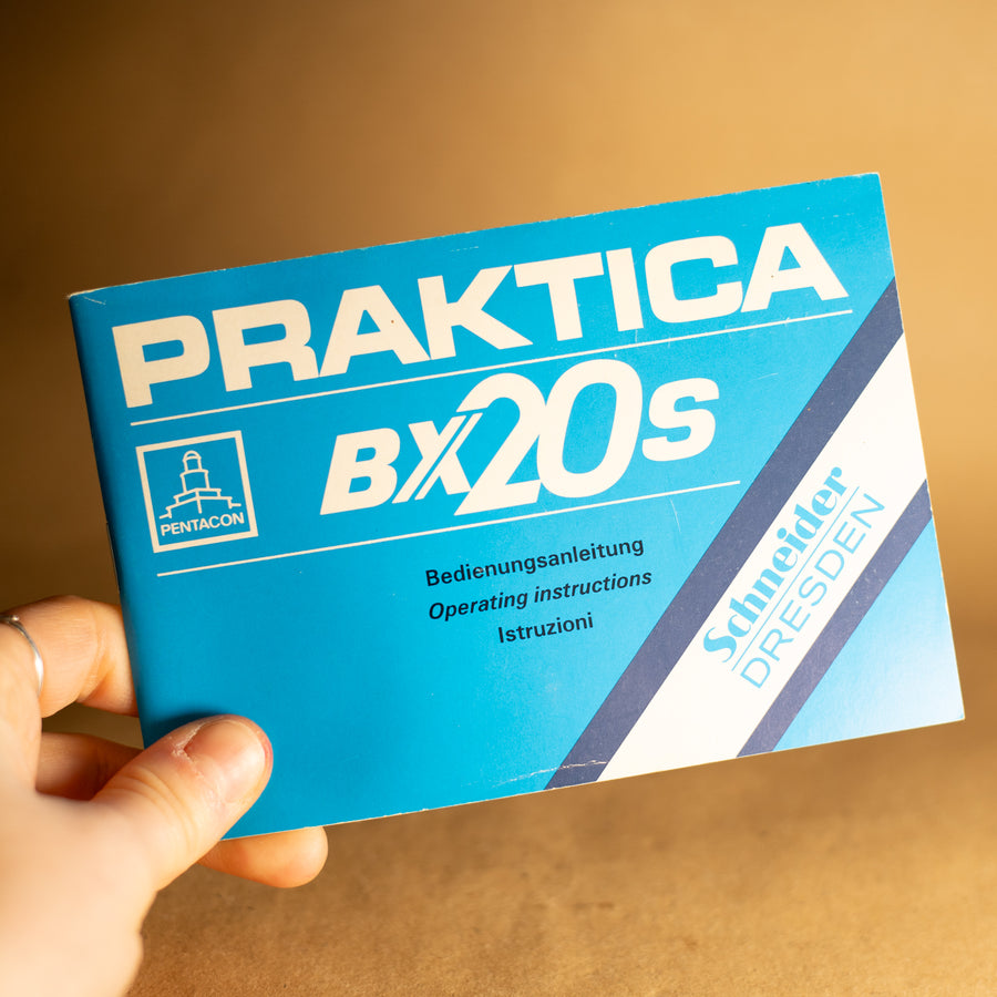Original Praktica BX20s Instruction Manual