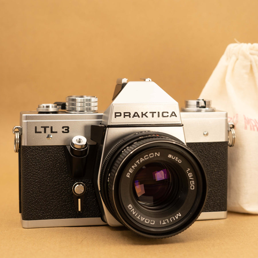 Praktica LTL 3 with Pentacon 50mm f/1.8 Lens
