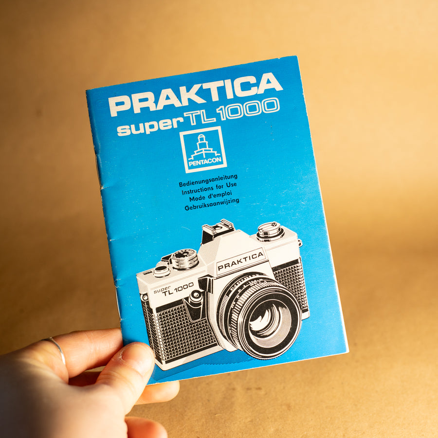 Original Praktica Super TL1000 Instruction Manual